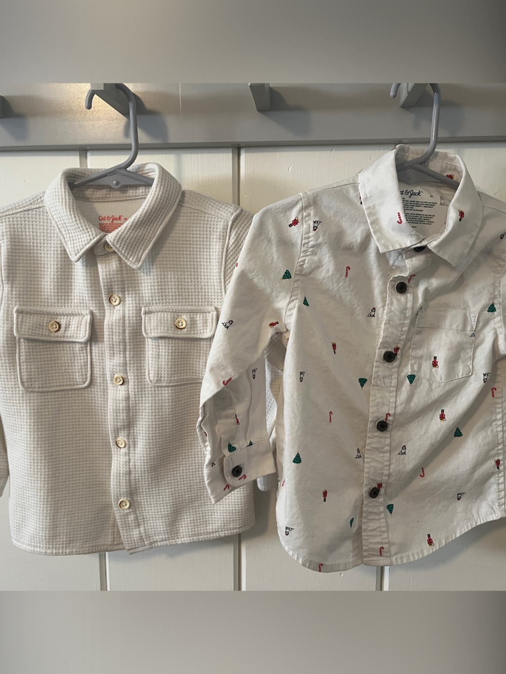 Cat & Jack Winter/Christmas Button Downs ❄️